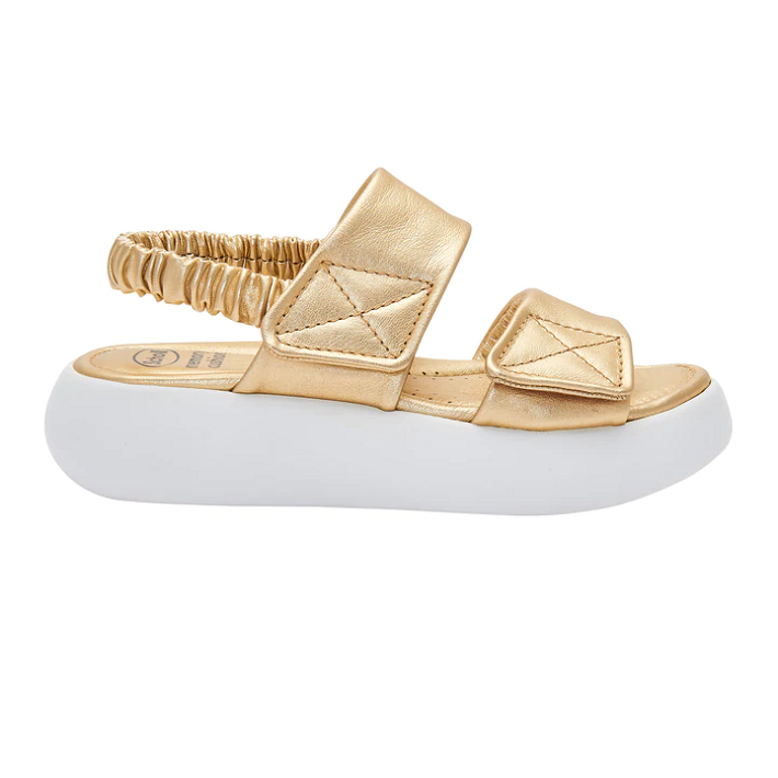 BOCA 2 STRAPS SANDAL PLATINA