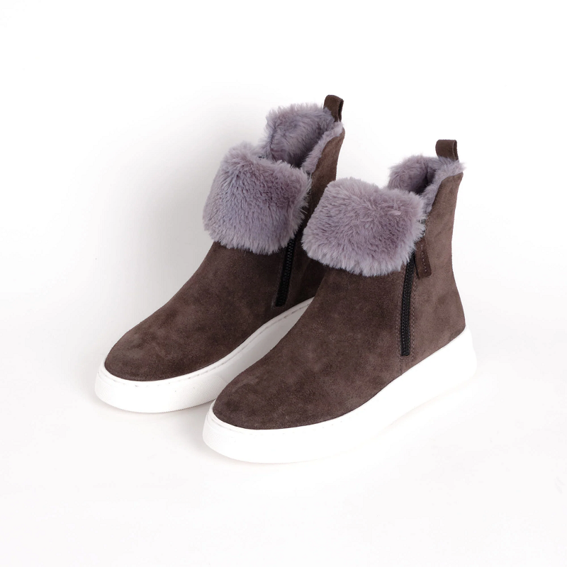 BROOKLYN BOOTIE FUR SIVE ČIZME